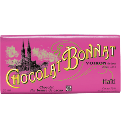 TABLETTE HAITI GRAND CRU D'EXCEPTION-BONNAT - Maison Ferrero - Epicerie à Ajaccio