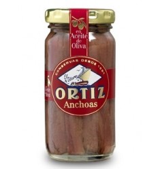 ANCHOIS VERRE 95GR-ORTIZ - Maison Ferrero - Epicerie à Ajaccio