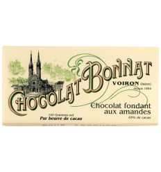 TABLETTE FONDANT NOIR AUX NOISETTES -BONNAT - Maison Ferrero - Epicerie à Ajaccio