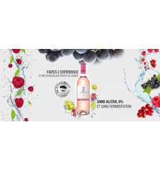 ROSE PRESTIGE 0% ALCOOL 75CL - LE PETIT BERET - Maison Ferrero - Epicerie à Ajaccio