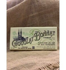 TABLETTE LAIT AUX NOISETTES -BONNAT - Maison Ferrero - Epicerie à Ajaccio 2