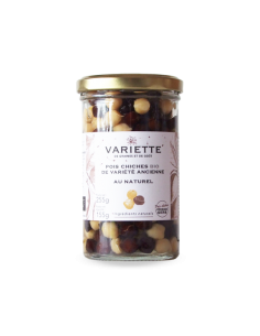 POIS CHICHES BIO AU NATUREL 255GR - VARIETTE - Maison Ferrero - Epicerie à Ajaccio