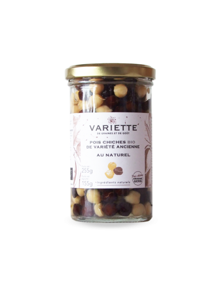 POIS CHICHES BIO AU NATUREL 255GR - VARIETTE - Maison Ferrero - Epicerie à Ajaccio
