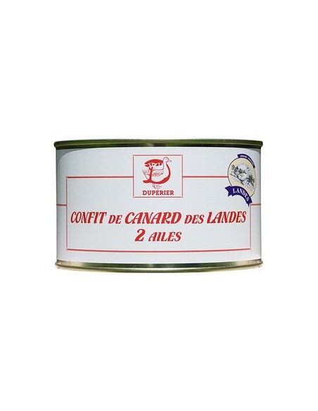 CONFIT DE CANARD DES LANDES 2 CUISSES 700G-DUPERIER ET FILS - Maison Ferrero - Epicerie à Ajaccio