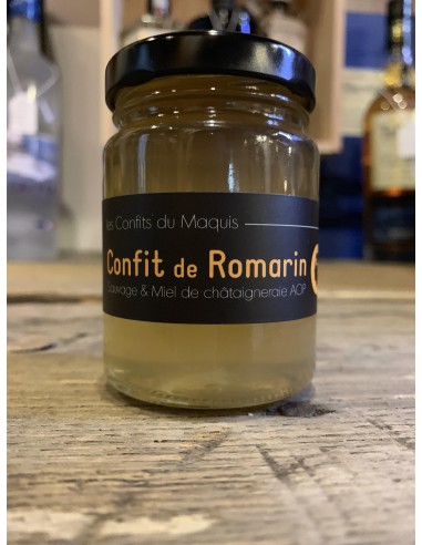 CONFIT DE ROMARIN MIEL 100GR- LES CONFITS DU MAQUIS - Maison Ferrero - Epicerie à Ajaccio