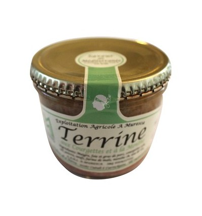 TERRINE AUX COURGETTES ET A LA MENTHE 200GR-A MURESCA - Maison Ferrero - Epicerie à Ajaccio