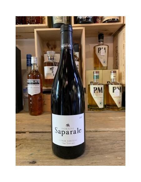 ROUGE SAPARALE 75CL - DOMAINE SAPARALE - Maison Ferrero - Epicerie à Ajaccio