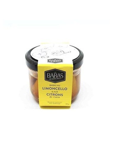 BABAS AU LIMONCELLO 380GR- LES BABAS DE SAINT MALO - Maison Ferrero - Epicerie à Ajaccio