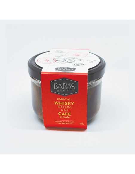 BABAS WHISKY CAFE- 380GR- LES BABAS DE SAINT MALO - Maison Ferrero - Epicerie à Ajaccio