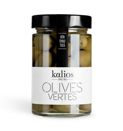 OLIVES VERTES DENOYAUTEES 180gr-KALIOS - Maison Ferrero - Epicerie à Ajaccio