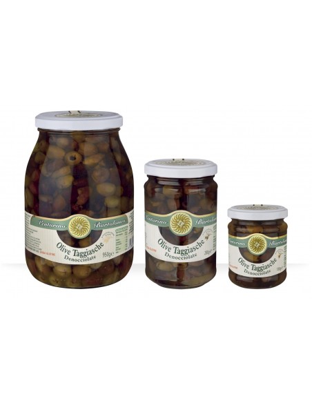 OLIVES TAGGIASCA DENOYAUTEES-950GR-BARTOLOMEO - Maison Ferrero - Epicerie à Ajaccio
