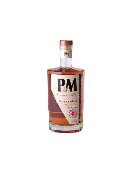 WHISKY PM SINGLE MALT SIGNATURE 70CL 42° -MAVELA - Maison Ferrero - Epicerie à Ajaccio