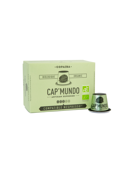 CAFE COPAIBA 10 CAPSULES DE 58GR - CAP MUNDO - Maison Ferrero - Epicerie à Ajaccio