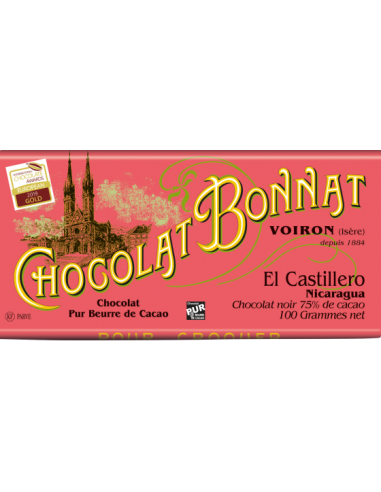 TABLETTE EL CASTILLERO 100GR GRAND CRU D'EXCEPTION-BONNAT - Maison Ferrero - Epicerie à Ajaccio