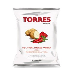 CHIPS AU PAPRIKA FUME PIMENTON DE LA VERA - PATATAS TORRES - Maison Ferrero - Epicerie à Ajaccio