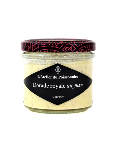 RILLETTES DE DORADE ROYALE AU YUZU 90gr- ATELIER DU POISSONNIER - Maison Ferrero - Epicerie à Ajaccio