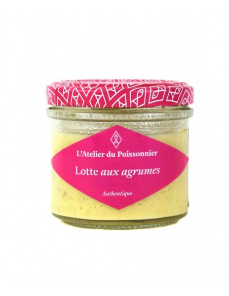 RILLETTES DE LOTTE AUX AGRUMES 90GR - ATELIER DU POISSONNIER - Maison Ferrero - Epicerie à Ajaccio