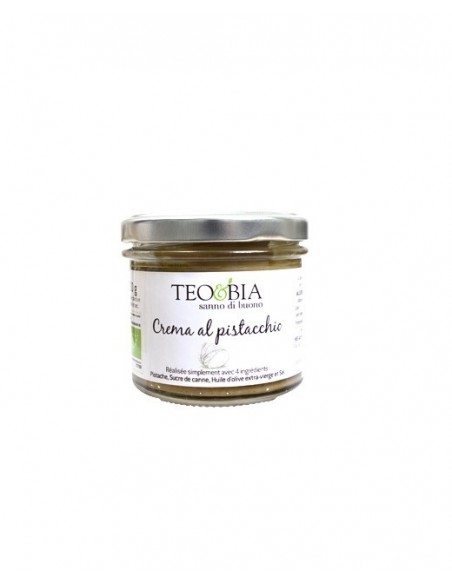 CREME DE PISTACHES BIO 130gr -TEO BIA - Maison Ferrero - Epicerie à Ajaccio