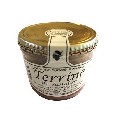 TERRINE DE SANGLIER 140GR-A MURESCA - Maison Ferrero - Epicerie à Ajaccio