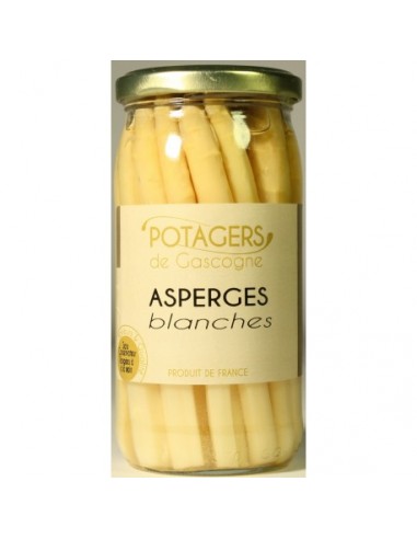 ASPERGES BLANCHES FINES 370ML - LES VERGERS DE CASCOGNE - Maison Ferrero - Epicerie à Ajaccio