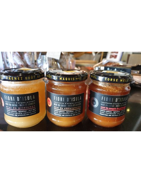 MIEL FIORI D'ISULA AOC CORSE MAQUIS DE PRINTEMPS 250GR- ROMAIN SALASCA
