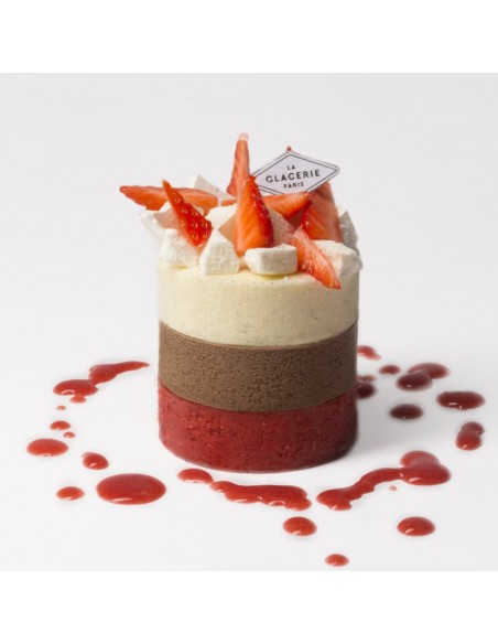 TUBE SORBET 500GR FRAMBOISE- LA GLACERIE