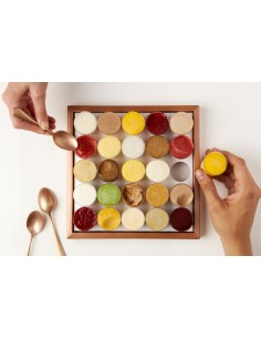COFFRET 25 VERRINES DE DEGUSTATION- LA GLACERIE