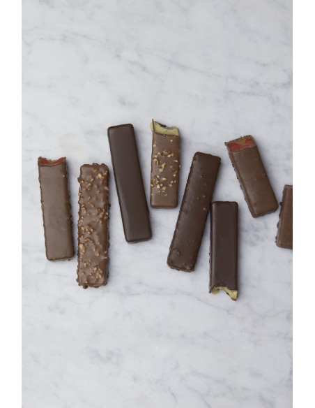 COFFRET 4 BARRES GLACEES CHOCOLATEES - LA GLACERIE