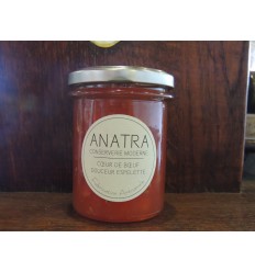 CONFITURE COEUR DE BŒUF, DOUCEUR D'ESPELETTE 220G - ANATRA - Maison Ferrero - Epicerie à Ajaccio