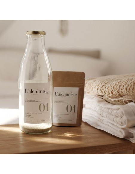 BOUTEILLE DE 1L LESSIVE LIQUIDE N°1- L'ALCHIMISTE