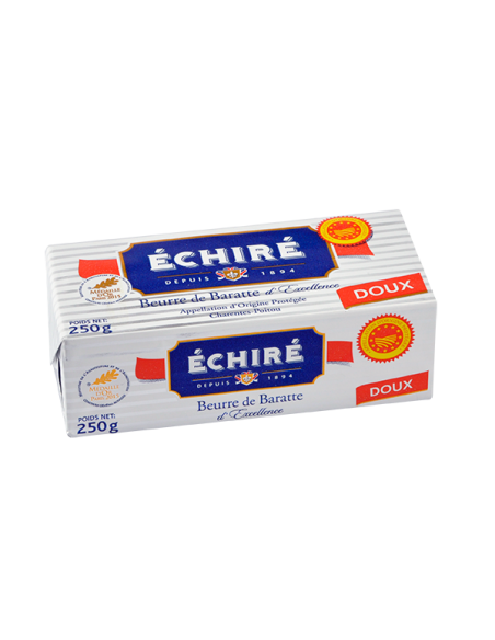 BEURRE EN PLAQUETTE 1/2 SEL 250GR - ÉCHIRÉ