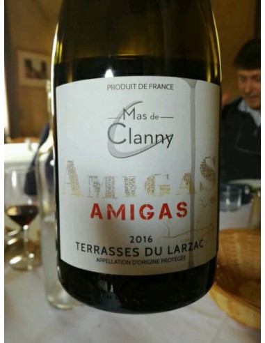 ROUGE BIO MAS DE CLANNY AMIGAS TERRASSE DU LARZAC 75CL- FAMILLE VISSEQ