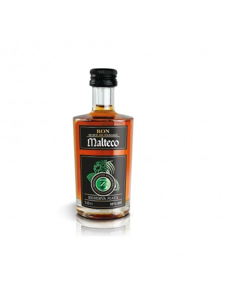 MIGNONETTE RHUM 5CL MALTECO MAYA 15 ANS  40%