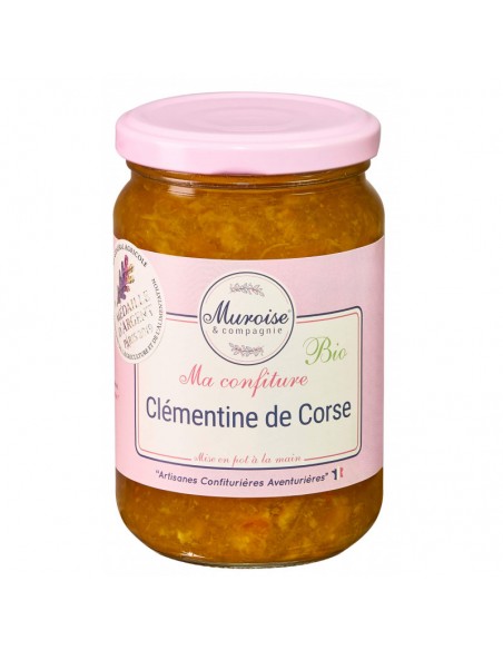 MA CONFITURE CLEMENTINE DE CORSE BIO 350GR - MUROISE ET COMPAGNIE