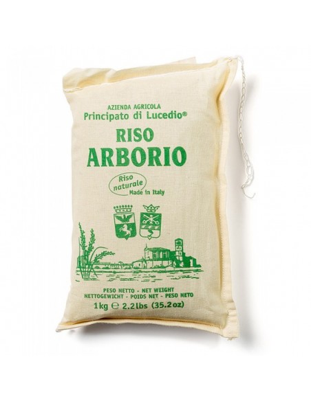RIZ ARBORIO 1KG SAC TOILE - PRINCIPATO DI LUCEDIO