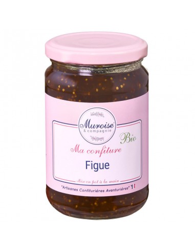 MA CONFITURE FIGUE BIO 350GR - MUROISE ET COMPAGNIE