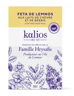 FETA GRECQUE DE L'ILE DE LEMNOS 200GR- KALIOS