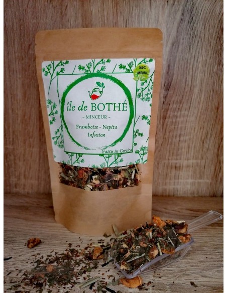 INFUSION NEPITA FRAMBOISE 50GR - ILE DE BOTHE