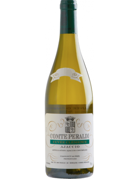 BLANC DOMAINE PERALDI CUVEE CLEMENCE 2016 75CL - Maison Ferrero - Epicerie à Ajaccio