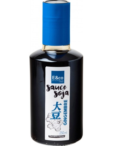 SAUCE SOJA AROMATISEE AU GINGEMBRE 250ML - EPICES & CO