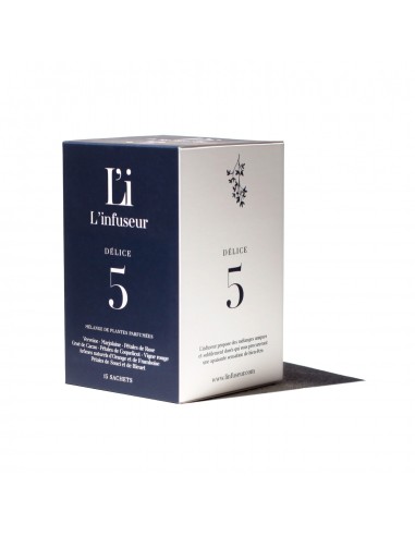 INFUSION DELICE N°5 30 SACHETS - L'INFUSEUR