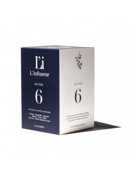 INFUSION DETOX N°6 30 SACHETS - L'INFUSEUR