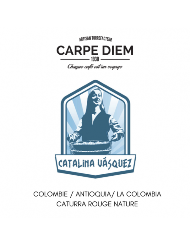 CAFE COLOMBIE LA COLOMBIA GRAIN 250GR-CARPE DIEM