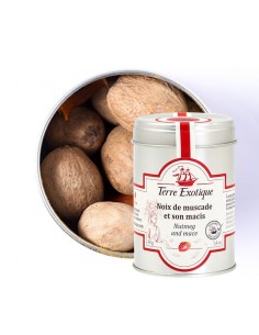 NOIX DE MUSCADE ET SON MACIS 40gr- TERRE EXOTIQUE