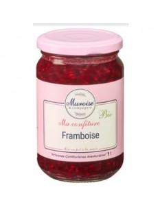 MA CONFITURE FRAMBOISE BIO 350GR - MUROISE ET COMPAGNIE