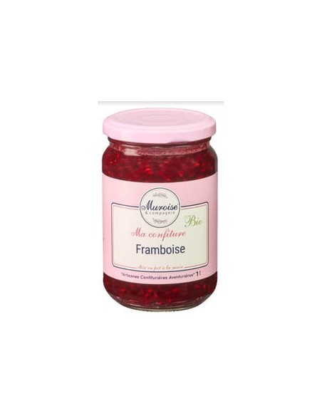 MA CONFITURE FRAMBOISE BIO 350GR - MUROISE ET COMPAGNIE