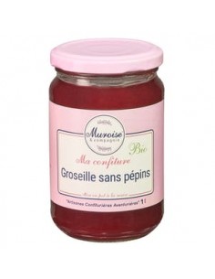 MA GELEE SANS PEPIN GROSEILLE BIO 350GR - MUROISE ET...