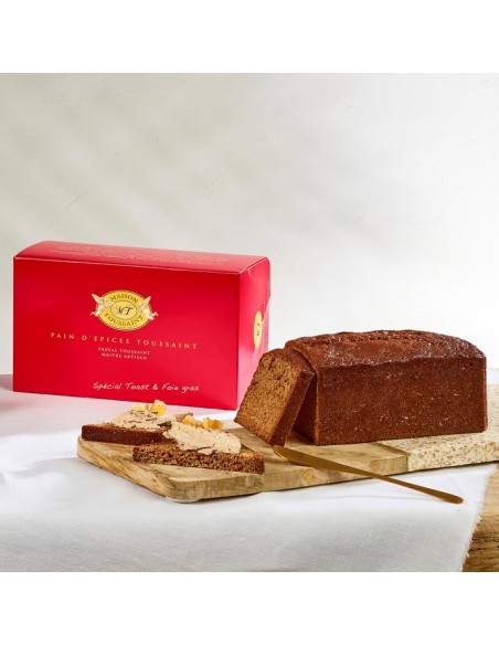 PAIN D'EPICES SPECIAL TOAST 250gr- MAISON TOUSSAINT