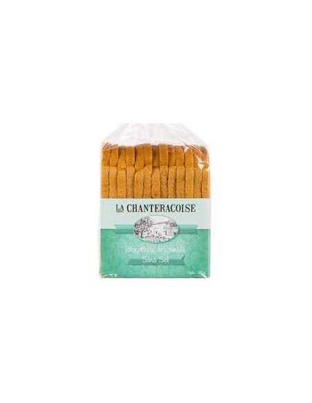 BISCOTTES SANS SEL 370gr- CHANTERACOISE