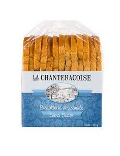 BISCOTTES SANS SUCRE 370gr - CHANTERACOISE